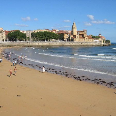 Iradri, Apartamento Playa Gijón Buitenkant foto
