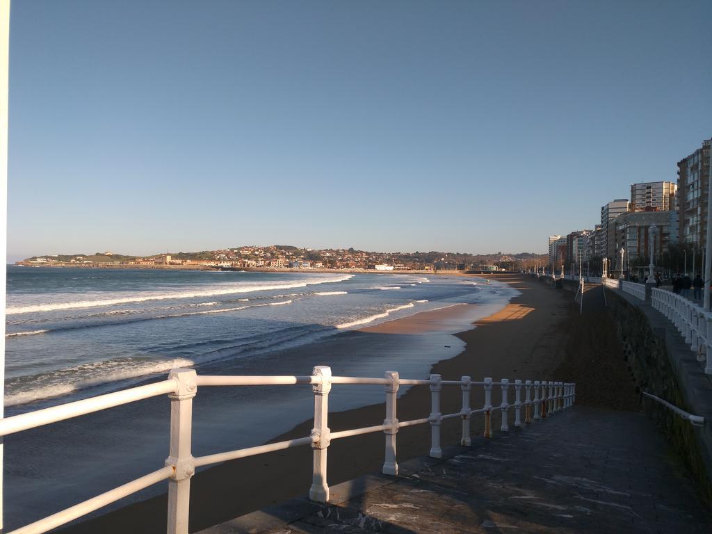 Iradri, Apartamento Playa Gijón Buitenkant foto