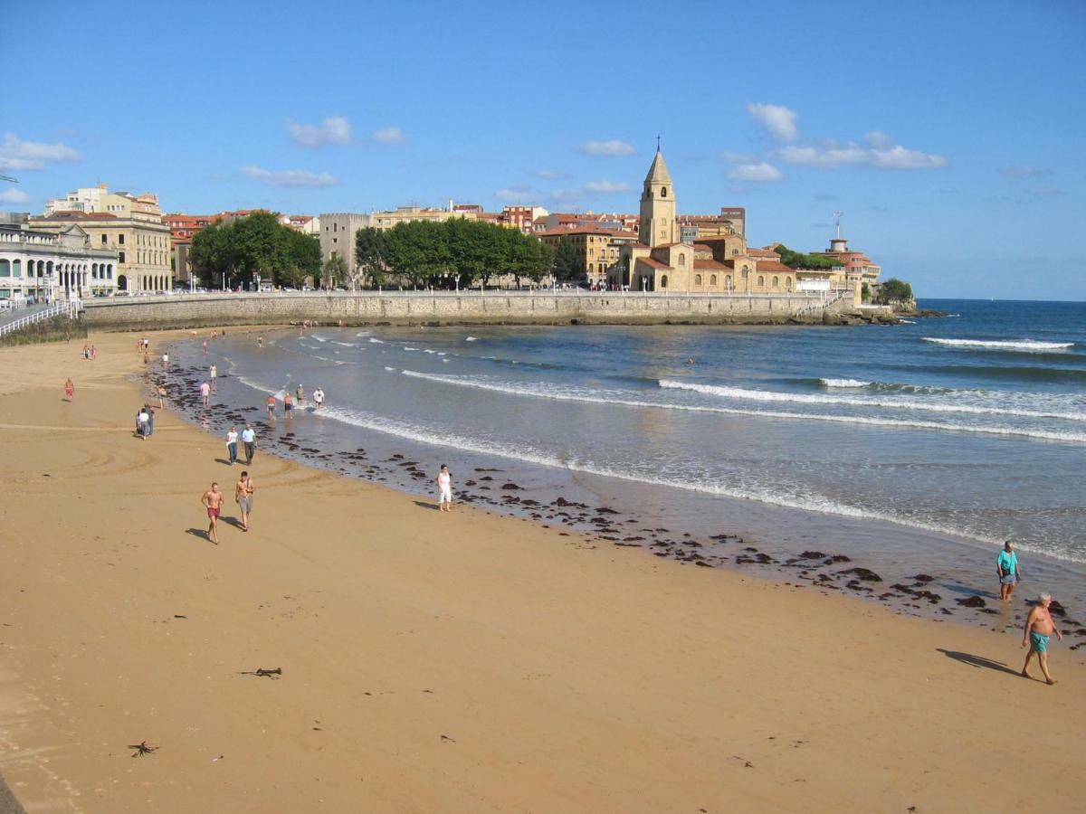 Iradri, Apartamento Playa Gijón Buitenkant foto